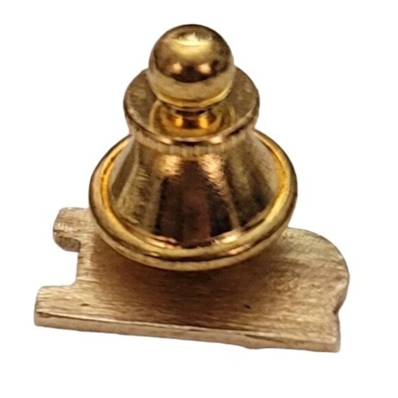 10K Yellow Gold Georgia Bank & Trust Tie Pin E856 - Picture 5 of 12